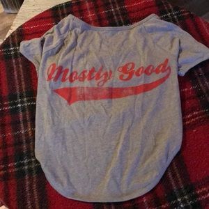 Dog T-shirt size medium. Worn very little.